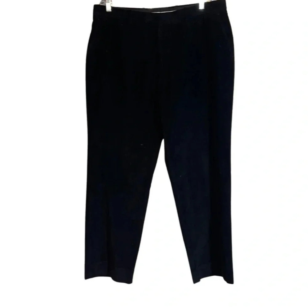 Burberry Black Corduroy Pants Size 38r